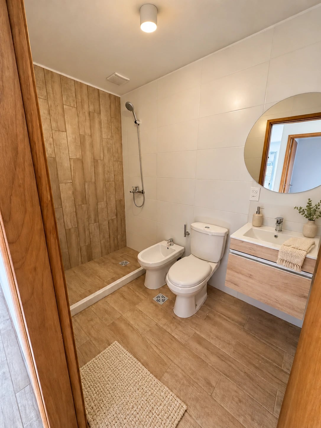 Apolo I, baño con ducha