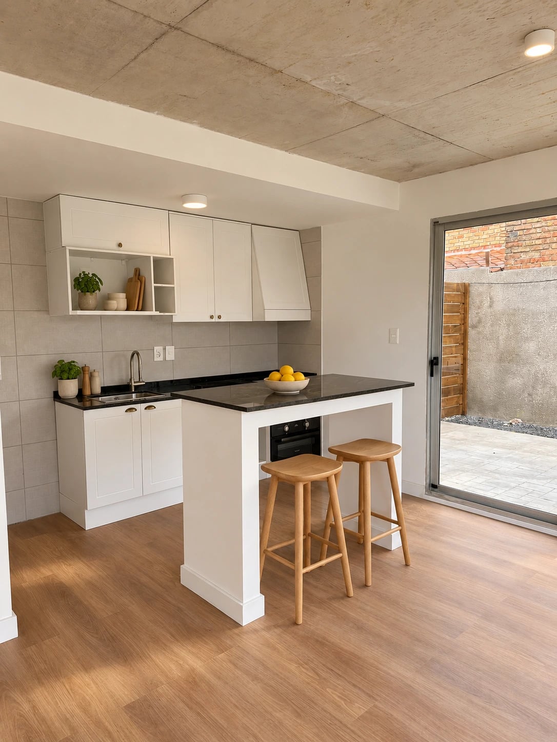 Apolo III, cocina y barra