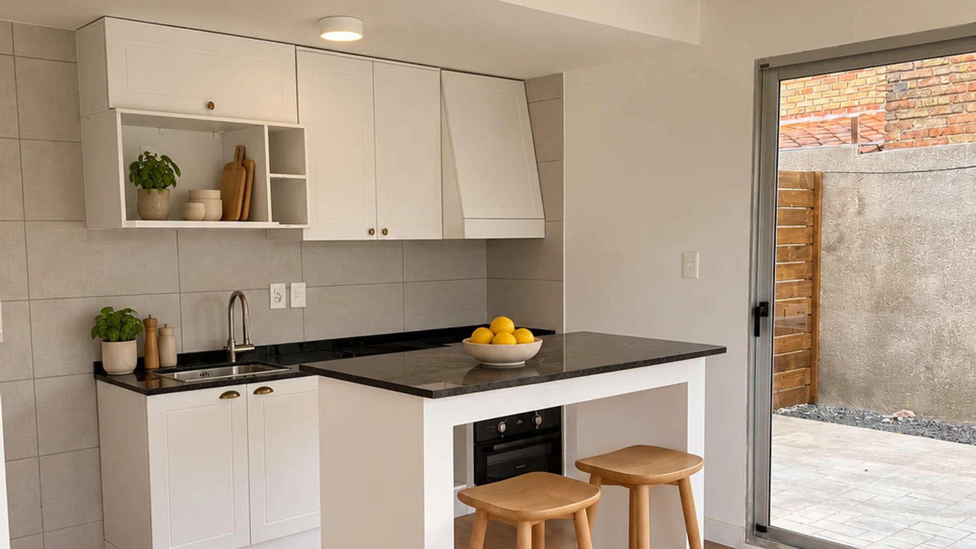 Apolo III, cocina y barra