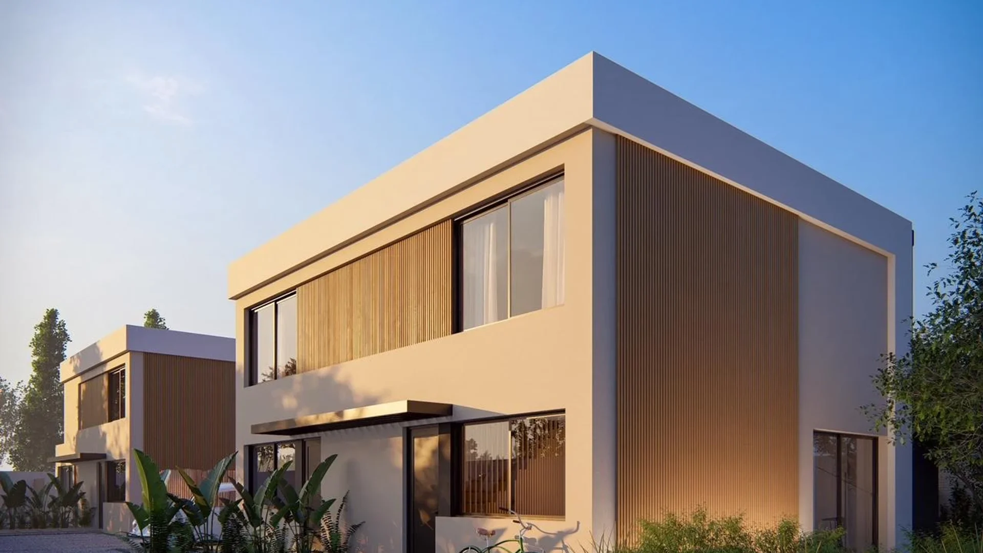 Render exterior de la tipología compartida por Apolo III, IV y V