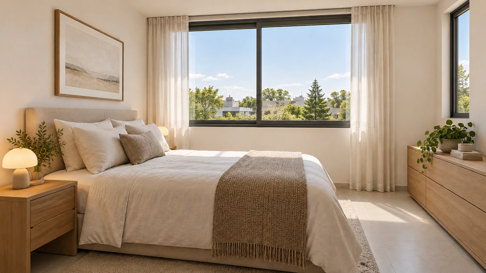 Apolo VI, propuesta de ambientación del dormitorio